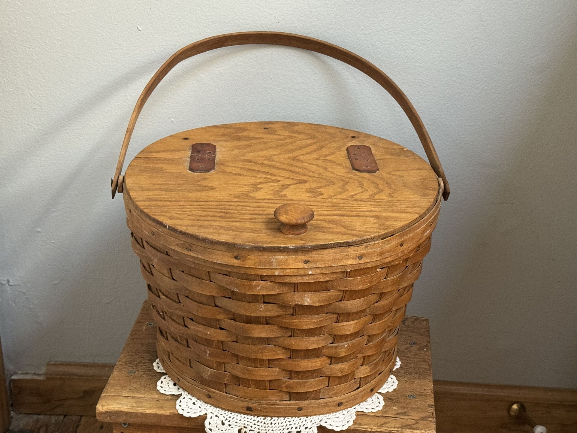 Vintage Longaberger Picnic Basket