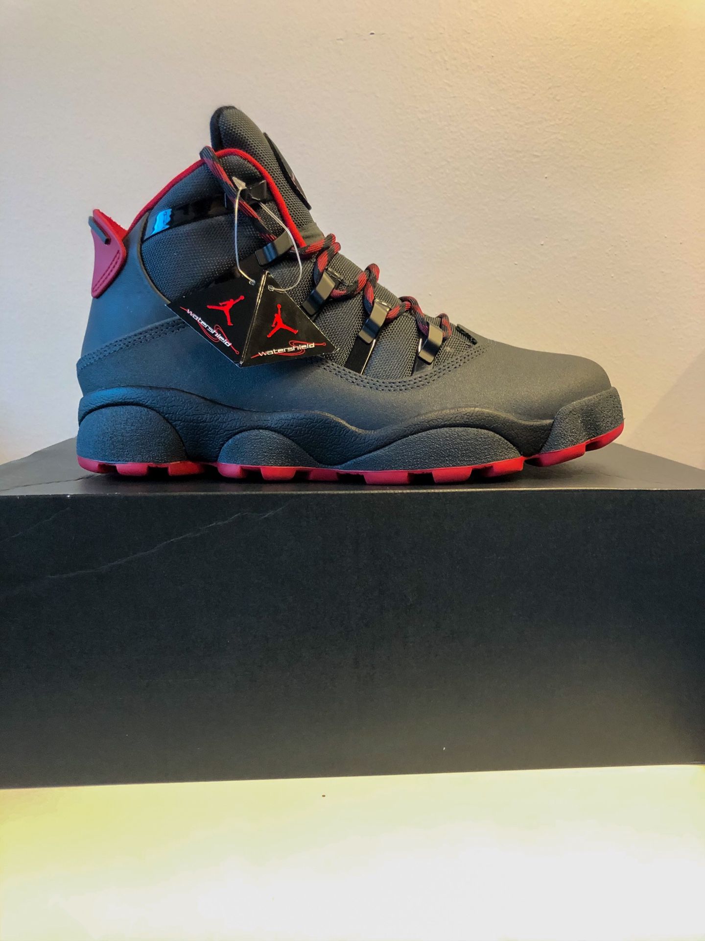 Nike Air Jordan Winterized 6 Rings Gym Black Red (NEW) Size 8