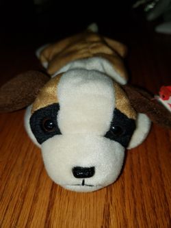 BERNIE TY BEANIE BABY DOG