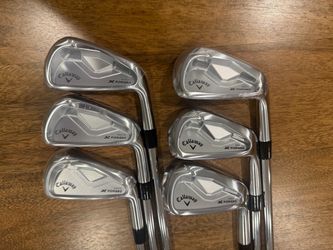 NEW 2025 CALLAWAY X FORGED MAX IRON SETS 5-PW STEEL REGULAR FLEX