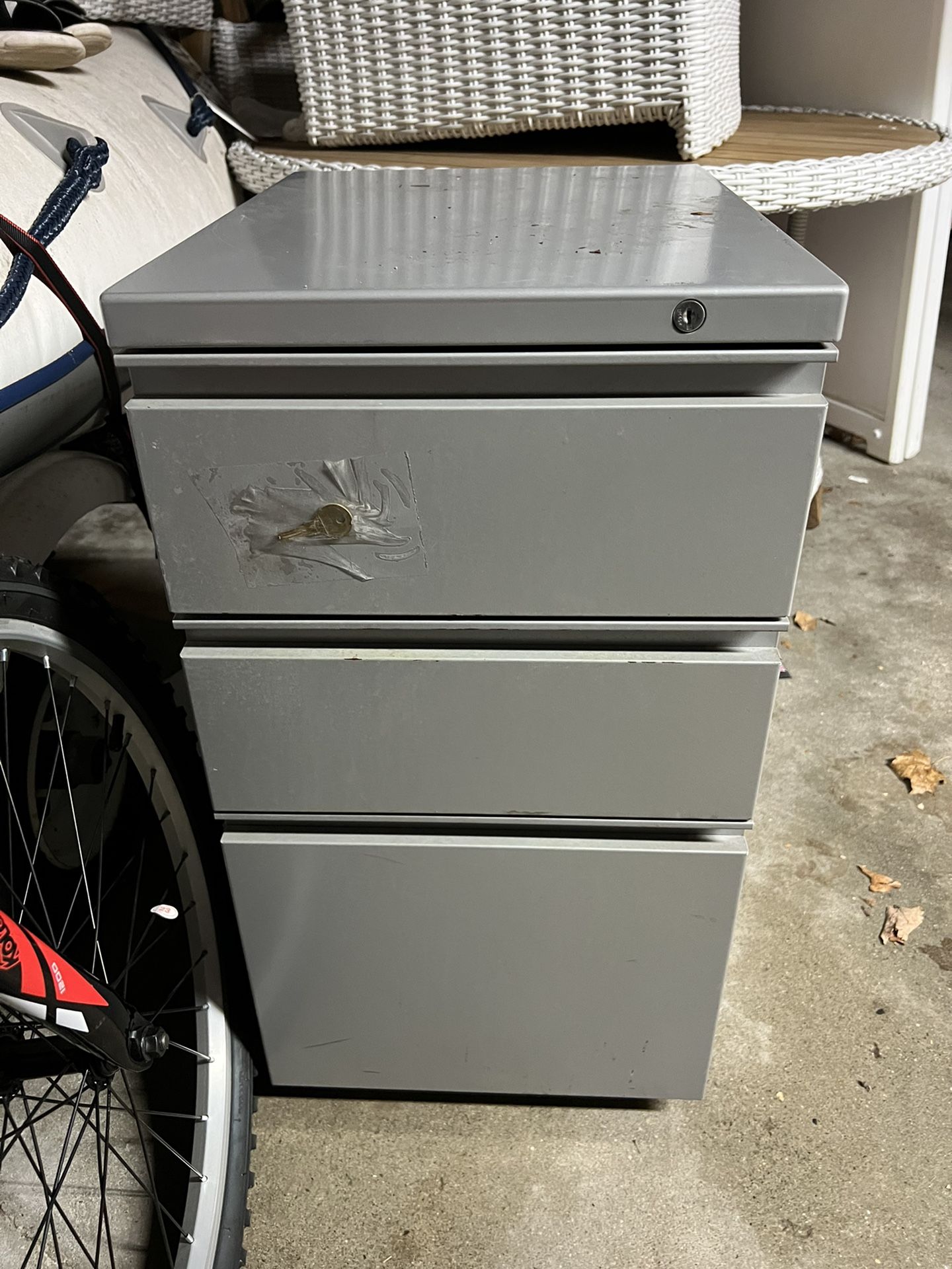 Eight Filing Cabinets