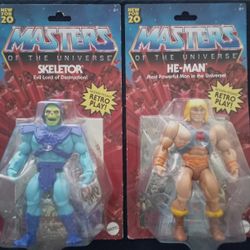 Masters of the universe origins He-man & Skeletor