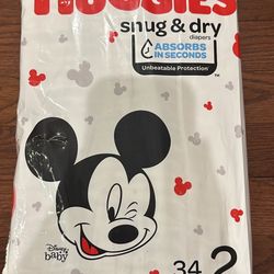 Huggies size2 $7