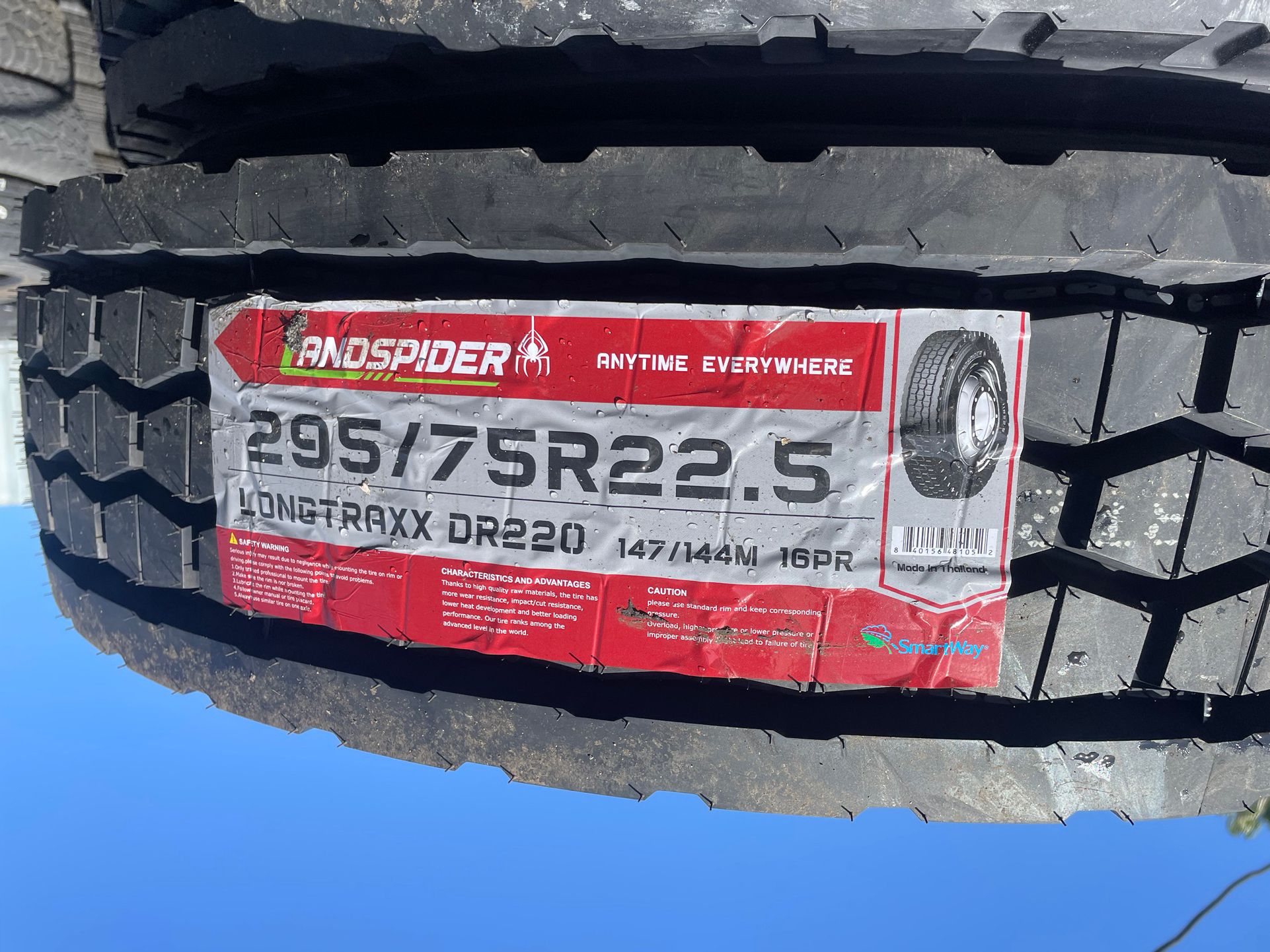 295 75r22 5 landspider longtraxx dr220 drive 16 ply for sale in