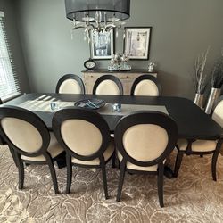 Formal Dining Room Table & Chairs