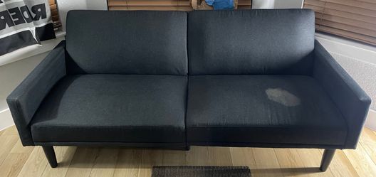Black futon
