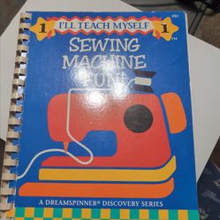 I'll teach myself..  sewing can be fun book