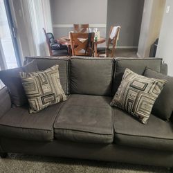 Love Seat And Otoman 