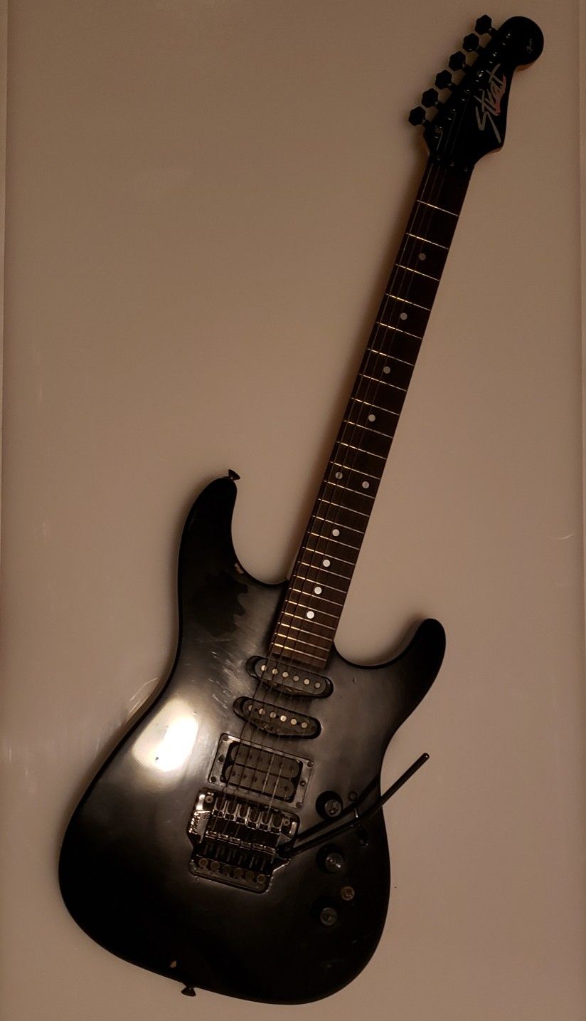 Fender US HM Strat 1989-90 Electric Guitar with Kahler Tremolo