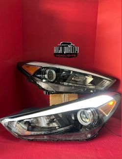 Hyundai Tucson 2016-2018 headlights