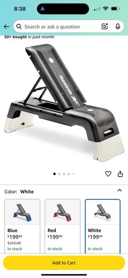 Reebok Gym Bench