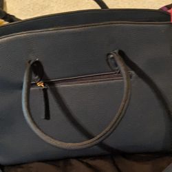 Big Royal Blue Large Handbag