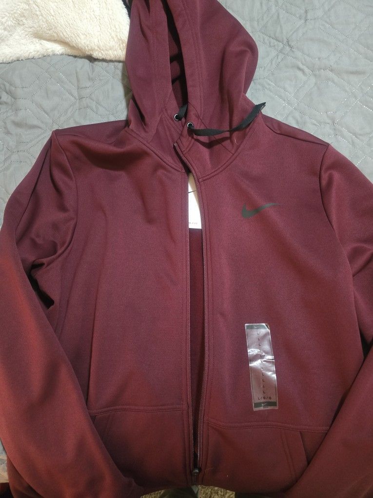 Mens Nike Dri Fit Zip Hoodie Still New Never Worn