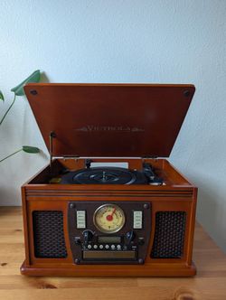 Bluetooth Vynl Record CD Cassette Tape Player 8 in 1