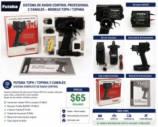 Radio control de 2-canales