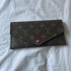 Louis Vuitton Josephine Monogram Wallet Pink 