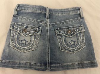 Denim Y2k mini skirt