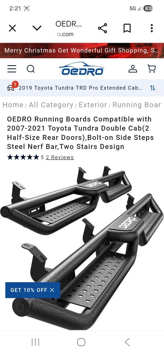 Toyota Tundra Running Boards