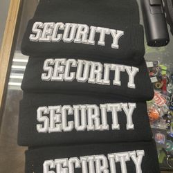 Security Beannie And Gloves