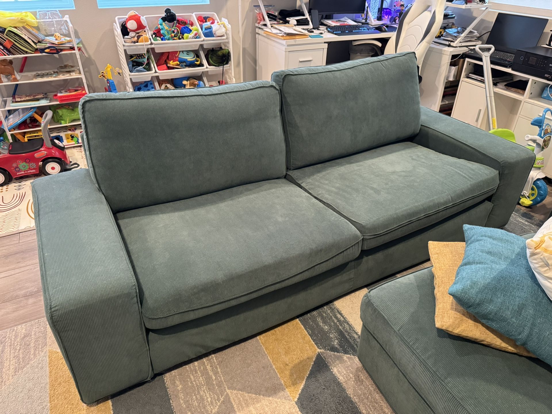Sofa Set with storage - Ikea Kivik
