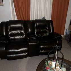 Black Leather couch