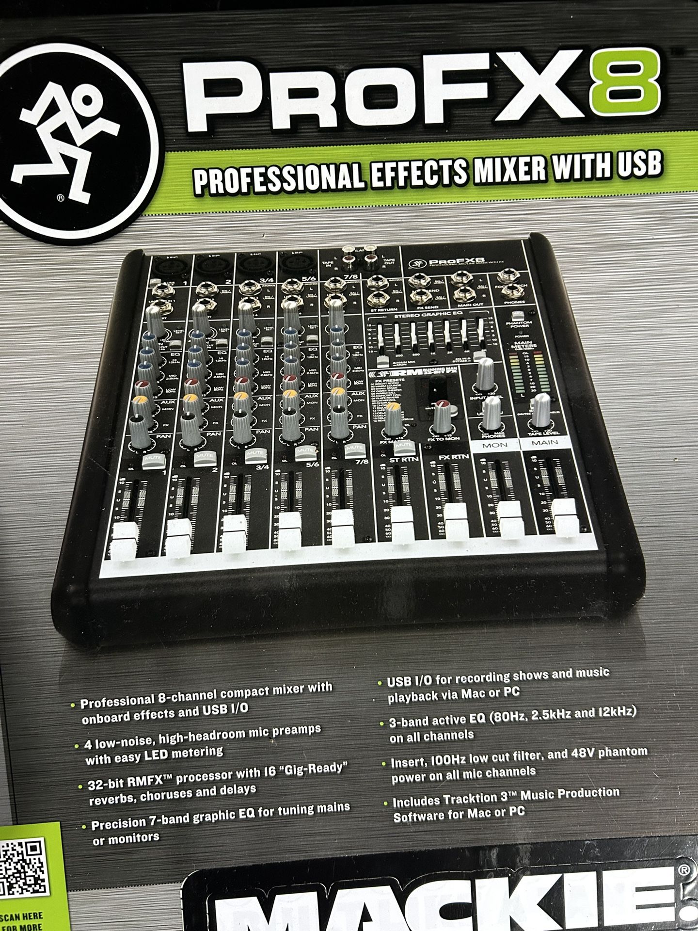 Mackie ProFx8 Audio Mixer
