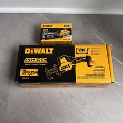 New Dewalt Reciprocating Saw 20V with Battery