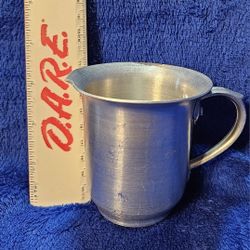 Vintage Aluminum Toy Cream Pitcher
