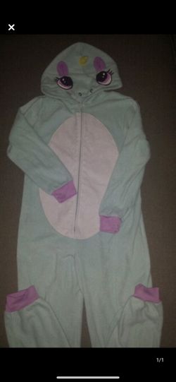 Girls Size 7/8 UNICORN ONESIE