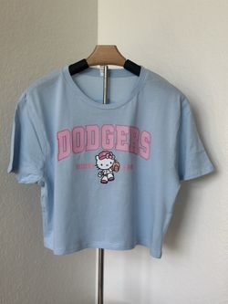Hello Kitty Dodger Crop Tee