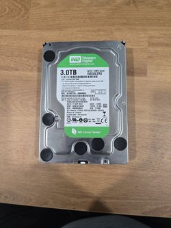 3TB Western Digital SATA Hard Drive