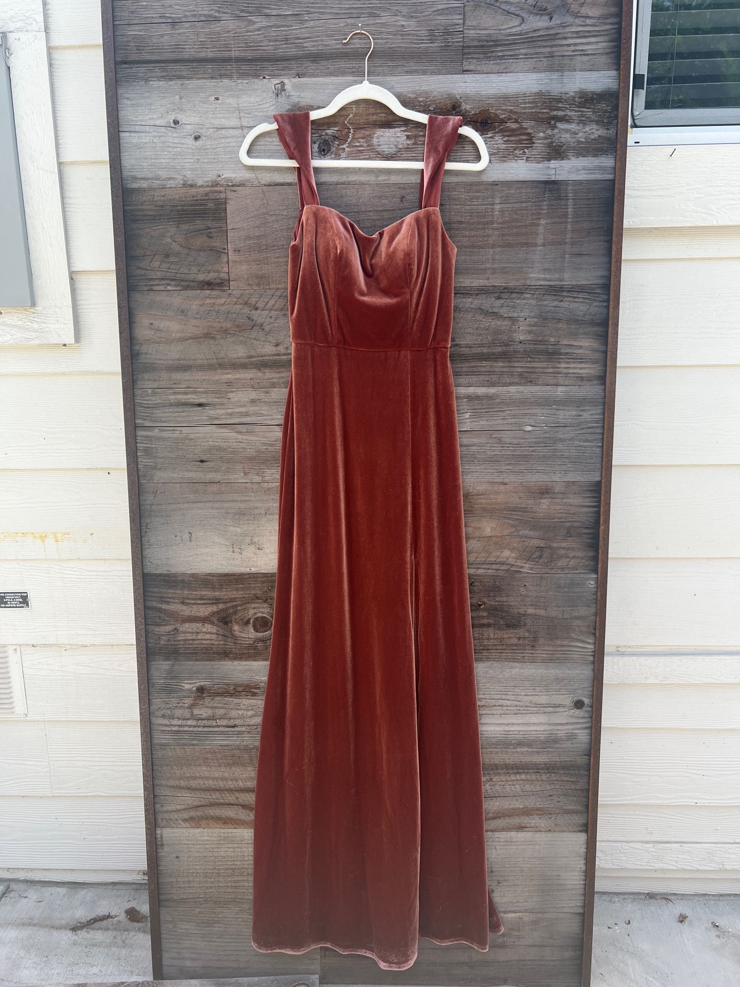 jenny yoo brown dress Jenny Yoo Bridesmaid Dress Issa English Rose