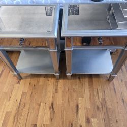 Mirrored Night Stands / End Tables
