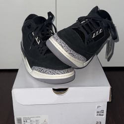 Off Noir 3s (Size 8 Men )
