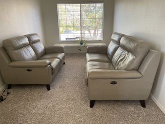 Leather Reclining Sofas