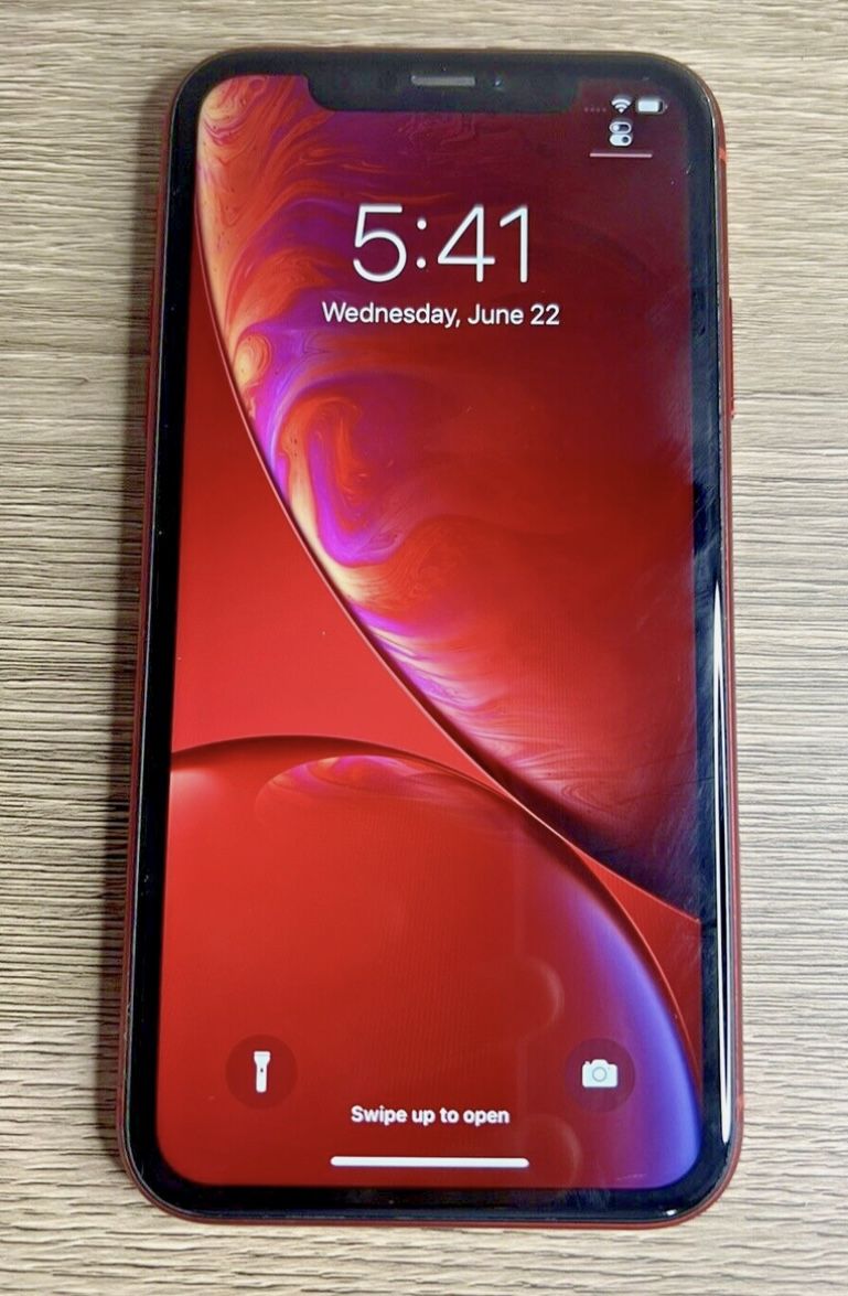 Apple iPhone XR Product Red 64GB Factory Unlocked - Very GOOD Condition