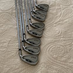 King Cobra SS-i, 3-pw Right Handed Irons & Callaway stand bag