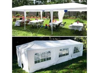 10'x30' Outdoor Canopy Party Wedding Tent 8 Sidewalls Included 