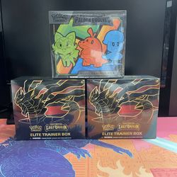 Pokemon Etbs Lost Origins and Paldea Evolved