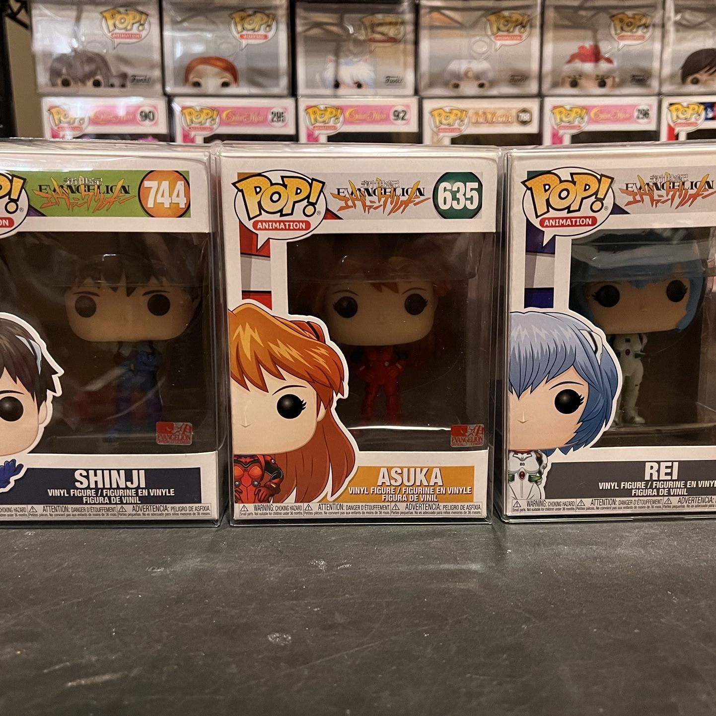 Evangelion Funko Pop buy Lot *Vaulted*