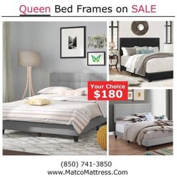 Queen Bed Frames On Sale ***Brand New**