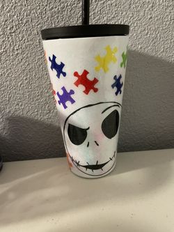 Custom Autism Tumbler With Jack 