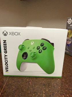 NEW GREEN XBOX CONTROLLER !!!