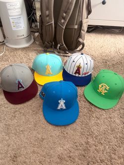 Angels Baseball Hat Lot 7 1/4
