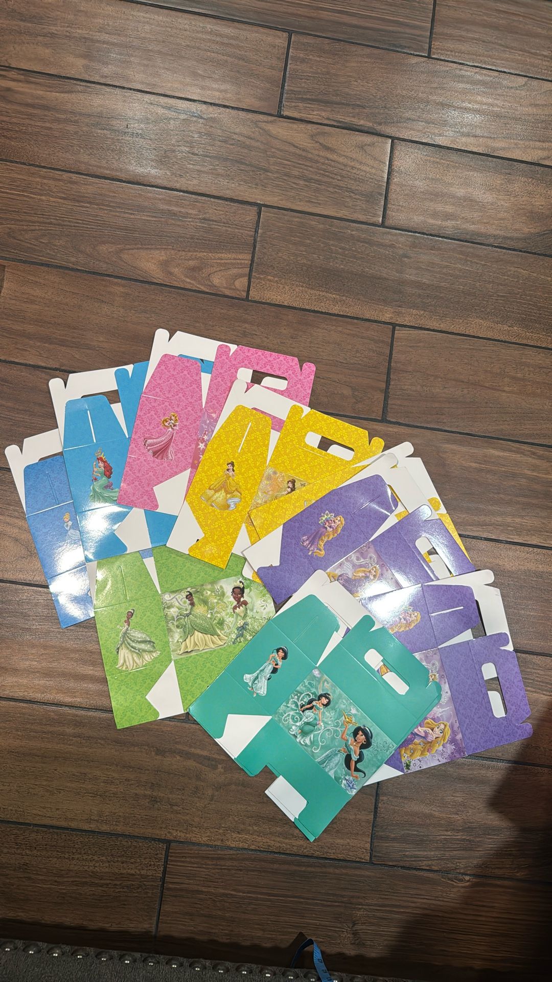 Disney Princess Gift Favor Birthday Party Boxes 10ct