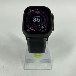 Unlocked Apple Watch Ultra 3 49MM Natural Titanium Black Trail Loop MF1H4LW/A