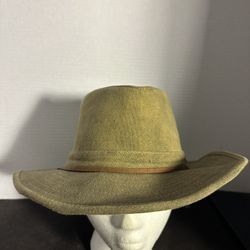RedHead Brand Co Safari Outback Hat Small 100% Cotton Khaki Wide Brim