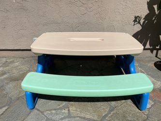 Little Tikes picnic bench