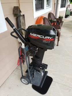 Murcery outboard tiller