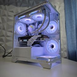 #69 300+Fps New Built High/Mid End All White Gaming Pc
 RTX 3070